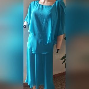 Drapers and Damons dress skirt set . SIZE 12. Turquoise